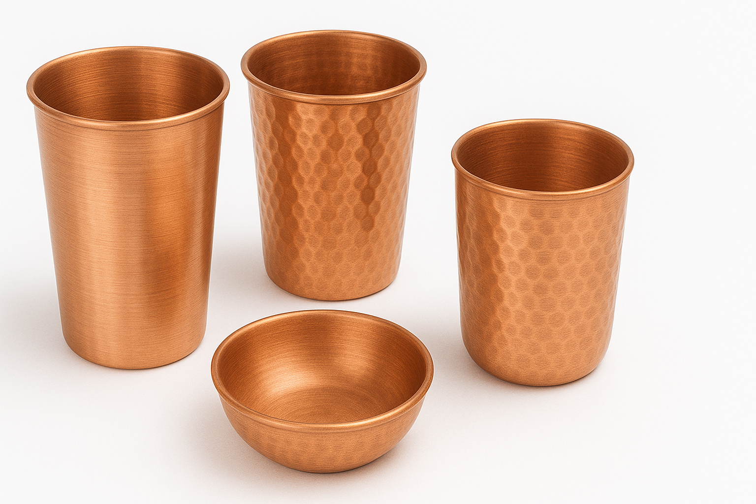 Copper Glasses and Tumblers